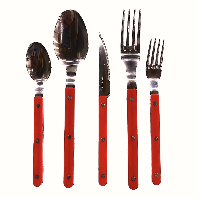 سرویس قاشق ، چنگال و کارت ۳۰ پارچه ۶ نفره ریچمن مدل تیستو