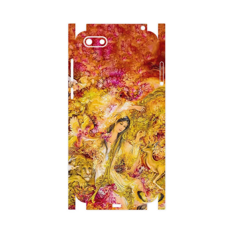 برچسب پوششی ماهوت مدل Persian miniature 1-FullSkin مناسب برای گوشی موبایل هوآوی Y5 Prime 2018