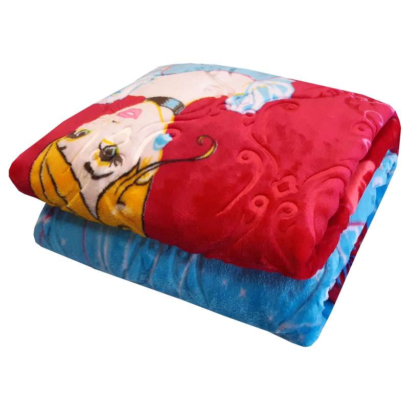 پتو شادیلون مدل روشا طرح سیندرلا سایز 140x220 سانتی متر