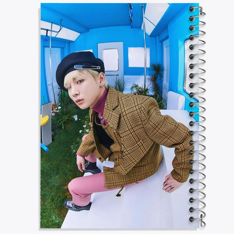 دفتر نقاشی 50 برگ خندالو مدل کی گروه شاینی Shinee کد 21334