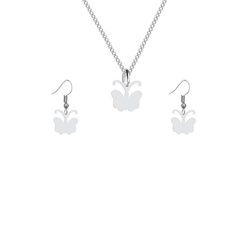 نیم ست زنانه هایکا طرح پروانه  مدل s.ha1_67