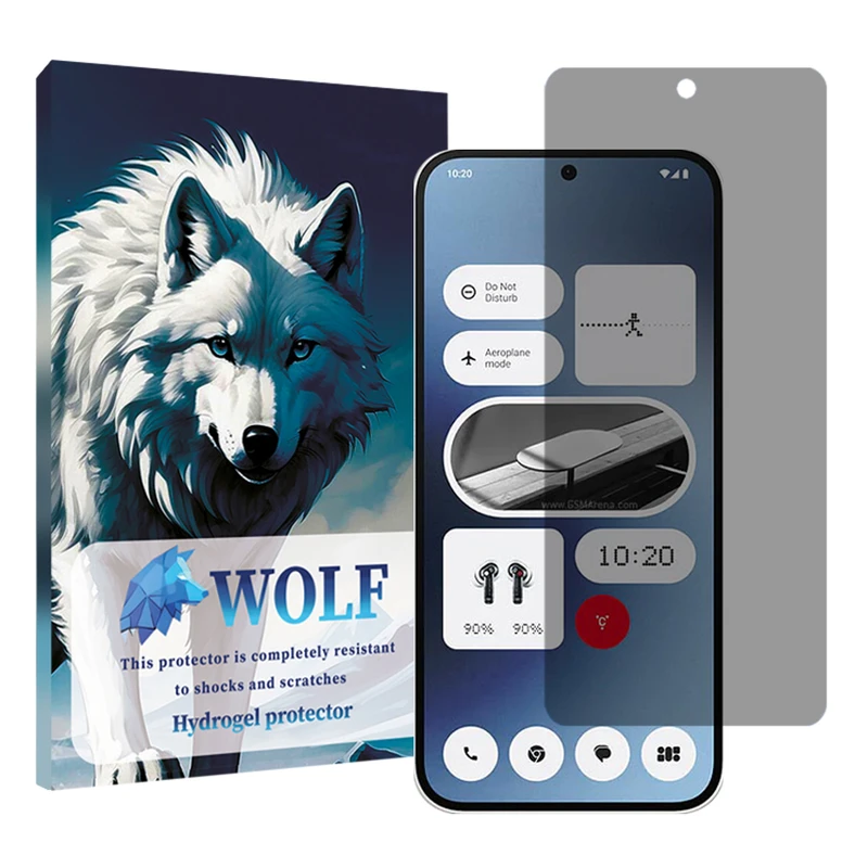 محافظ صفحه نمایش حریم شخصی ولف مناسب برای گوشی موبایل ناتینگ فون 2A