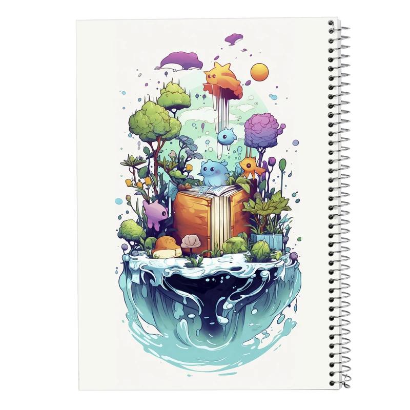 دفتر مشق 50 برگ مدوپد مدل Ghibli کد DF2483