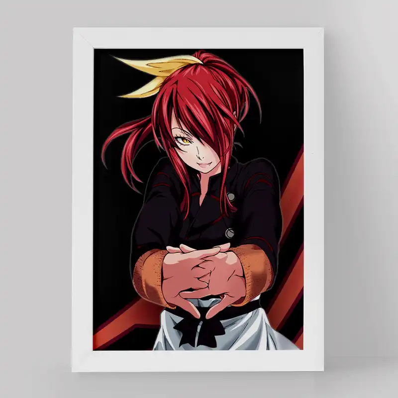 تابلو خندالو مدل ریندو انیمه جنگ غذاها کد 16979