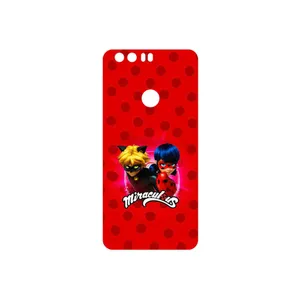 MAHOOT Ladybug and Cat Noir Cover Sticker for Honor 8