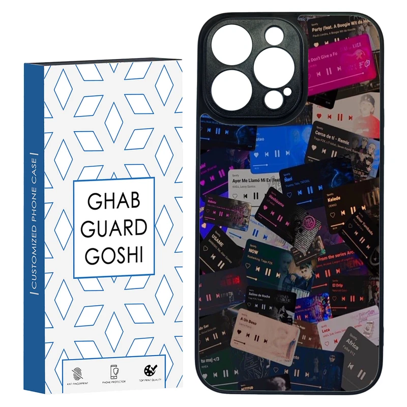 کاور قاب گارد گوشی طرح موزیک کد TPU-264 مناسب برای گوشی موبایل اپل Iphone 14 PRO MAX