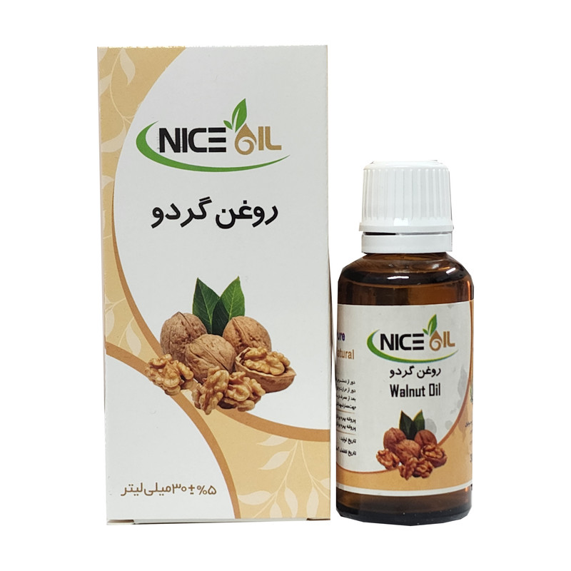 روغن بدن جی نایس اویل مدل گردو حجم 30 میلی لیتر