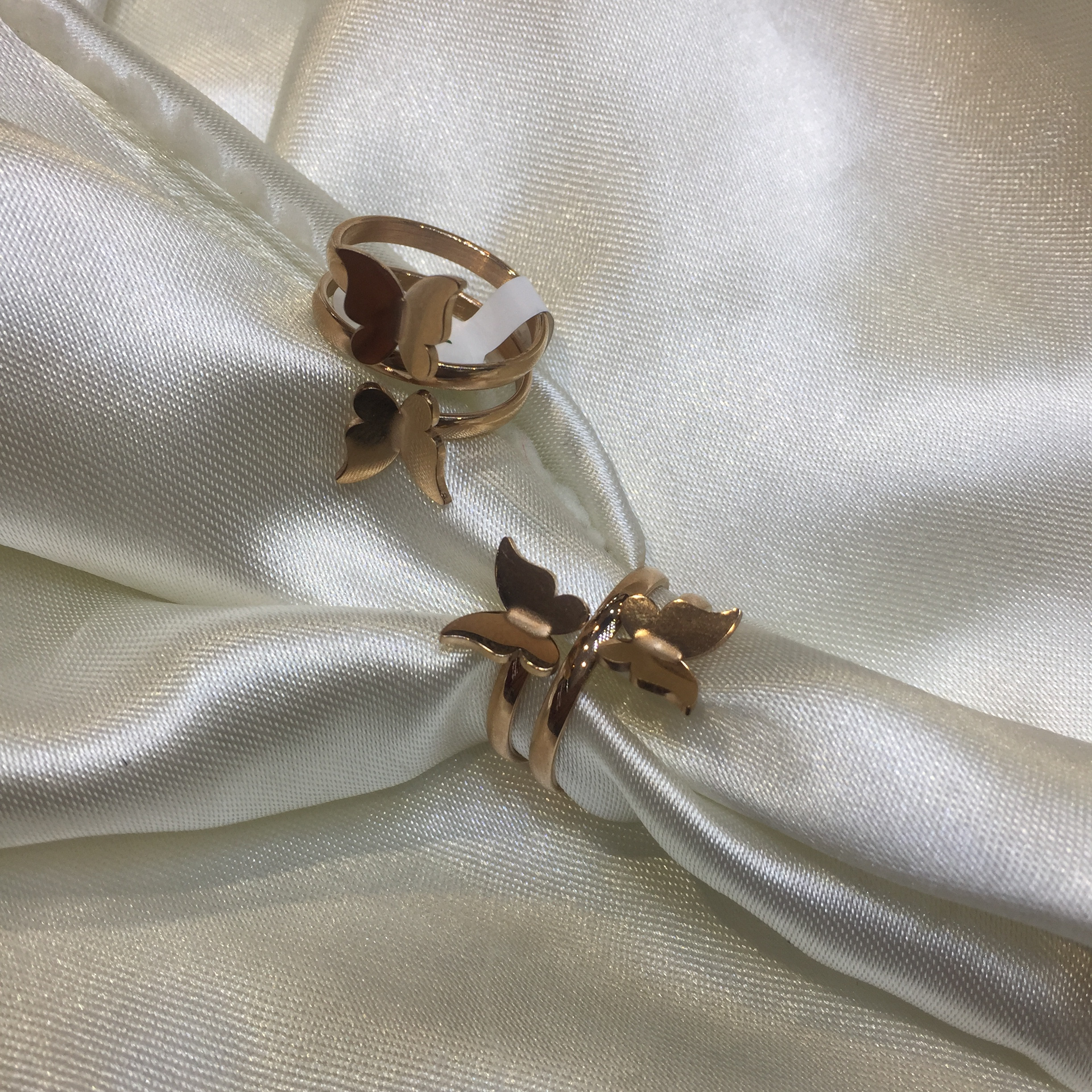 انگشتر دخترانه مدل پروانه 5