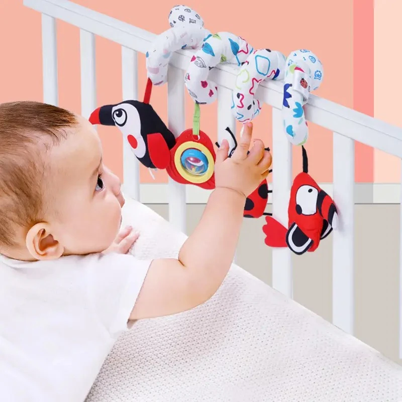 عکس شماره 3 : آویز تخت کودک سوزی مدل wlth21-654 طرح پرندگان