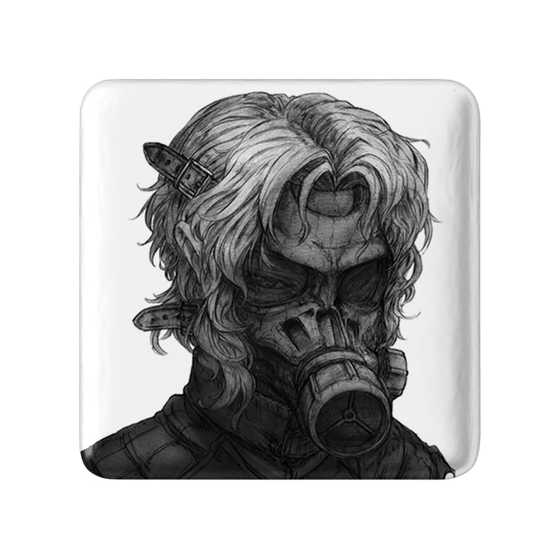 مگنت خندالو طرح بازی متال گیر (Metal Gear) مدل مربعی کد 33132