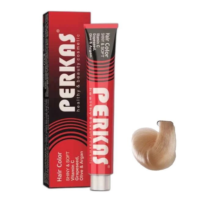 رنگ مو پرکاس شماره pu1 حجم 100 میلی‌لیتر رنگ  یونیک 1