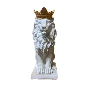 مجسمه طرح شیر مدل تاج