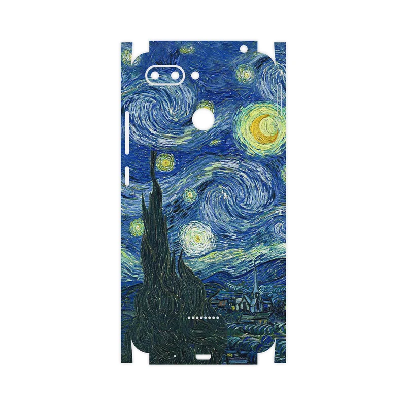 برچسب پوششی ماهوت مدل The Starry Night of van Gogh-FullSkin مناسب برای گوشی موبایل شیائومی Redmi 6