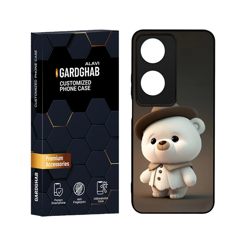 کاور گارد قاب علوی مدل دور ژله ای کارتونی و انیمه مناسب برای گوشی موبایل آنر X7B 4G