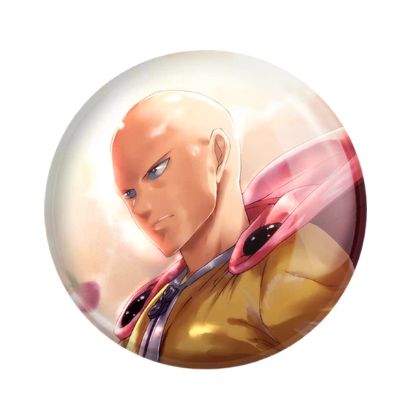 مگنت خندالو طرح سایتاما انیمه مرد تک مشتی One Punch Man کد 11363