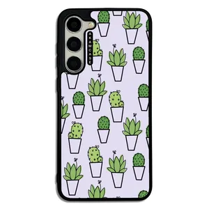 AKAM AMC-WSGS23P-CACTUS-39 Cover For Samsung Galaxy S23 Plus