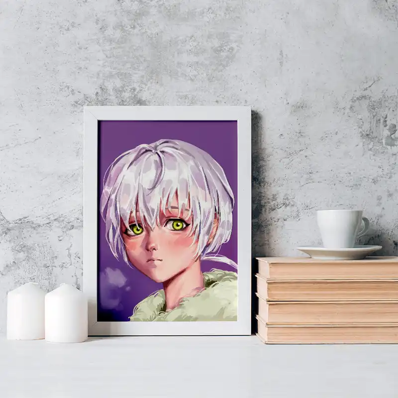 تابلو خندالو مدل فوشی انیمه به تو ای ابدی کد 15695