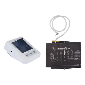 فشارسنج بازویی دیجیتال مایکرولایف مدل BP-B3 با حافظه ذخیره نتایج، مناسب بازو 22 تا 42 سانتی‌متر، منبع تغذیه باتری و همراه با کیف نگهدارنده و کاف