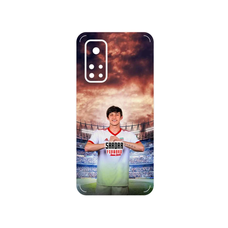 برچسب پوششی ماهوت مدل Sardar Azmoun مناسب برای گوشی موبایل شیائومی Mi 10T Pro 5G