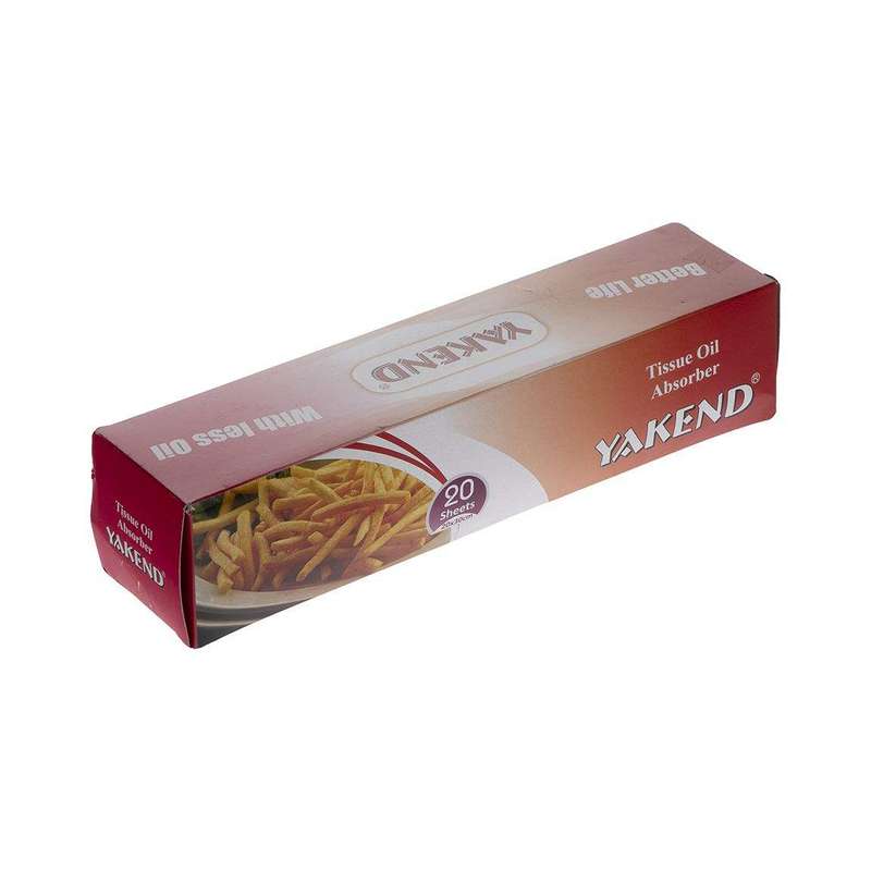 دستمال جذب روغن یاکند مدل  Y20 بسته 20 عددی