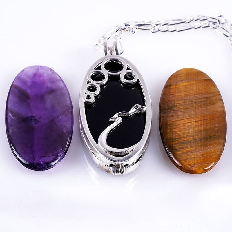 گردنبند نقره زنانه مدل هیچ