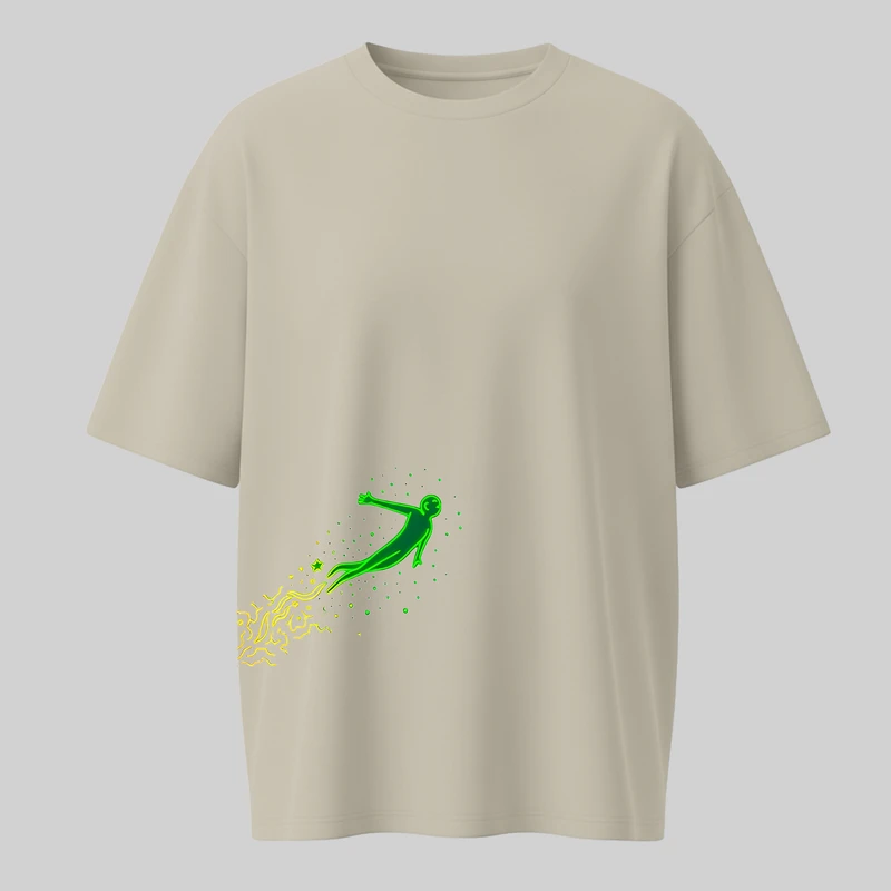 تی‌شرت آستین کوتاه زنانه مدل مدیتیشن کد 77709