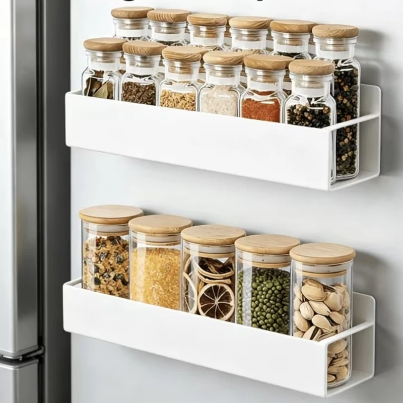 شلف دیواری لازا مدل مگنتی کد KT-MS-09 مجموعه 2 عددی