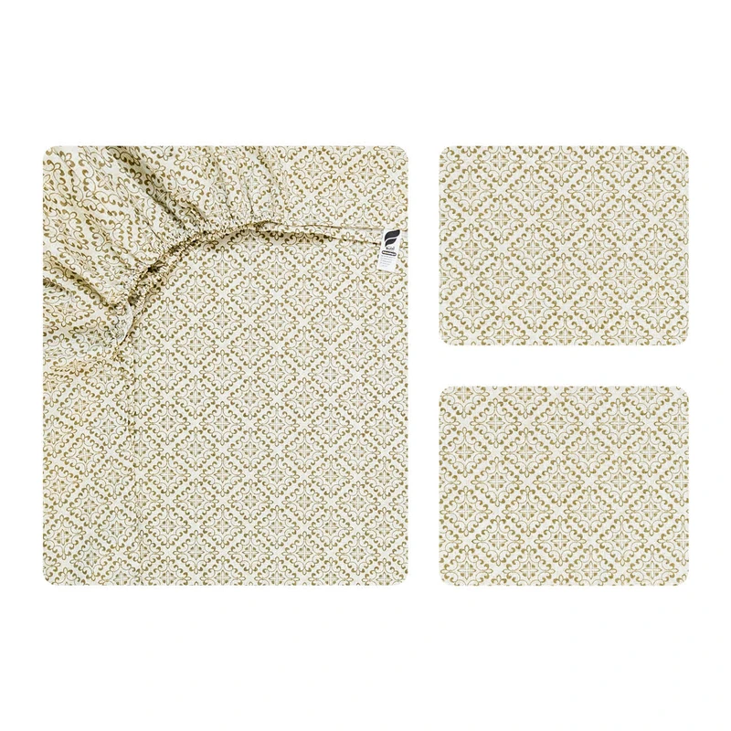 سرویس ملحفه 2 نفر 3 تکه آدنو مدل گلاره کد IR223