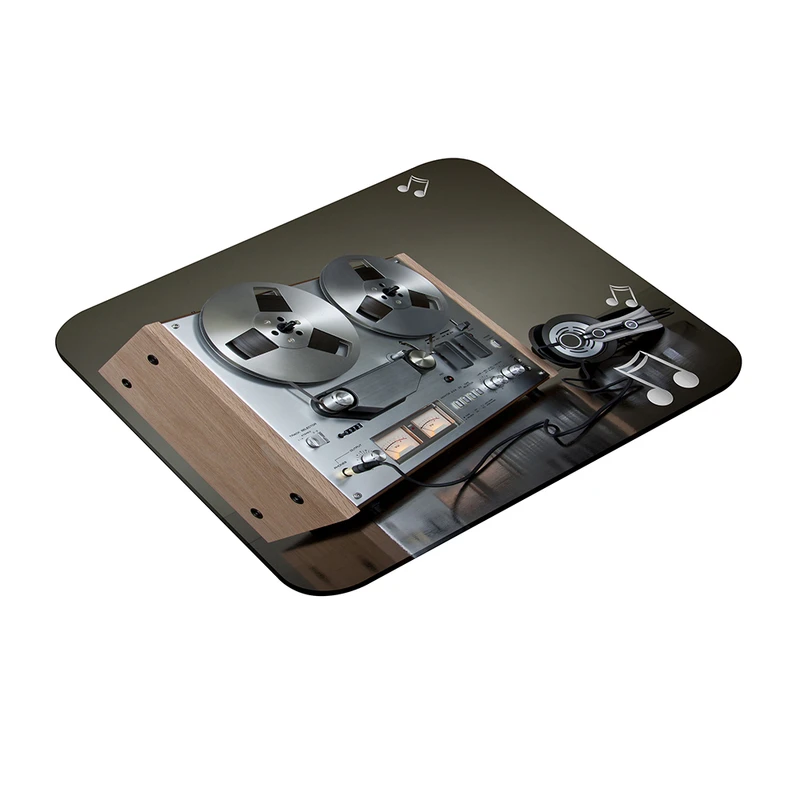 ماوس پد طرح پخش موسیقی قدیمی مدل نوستالژی کد 01