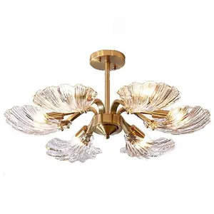 لوستر آویز ۶ شعله مدل آوانا