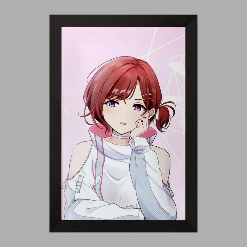 تابلو خندالو مدل هیگوچی انیمه مادوکا مجیکا Madoka Magica  کد 18373