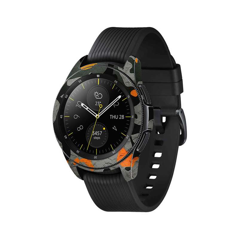 برچسب ماهوت طرح Autumn-Army مناسب برای ساعت هوشمند سامسونگ Galaxy Watch 42mm