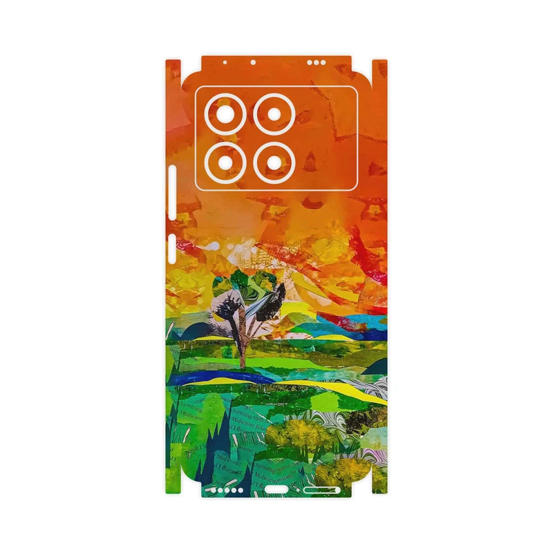 برچسب پوششی ماهوت مدل Collage of Painting-FullSkin مناسب برای گوشی موبایل شیائومی Poco X6 Pro