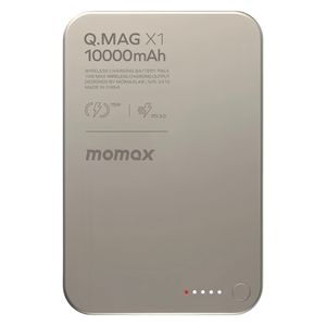 پاوربانک مومکس مدل Q.MAG ظرفیت 10000 میلی آمپر ساعت