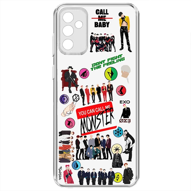 کاور طرح Exo مناسب برای گوشی موبایل سامسونگ Galaxy A04S - A13 5G