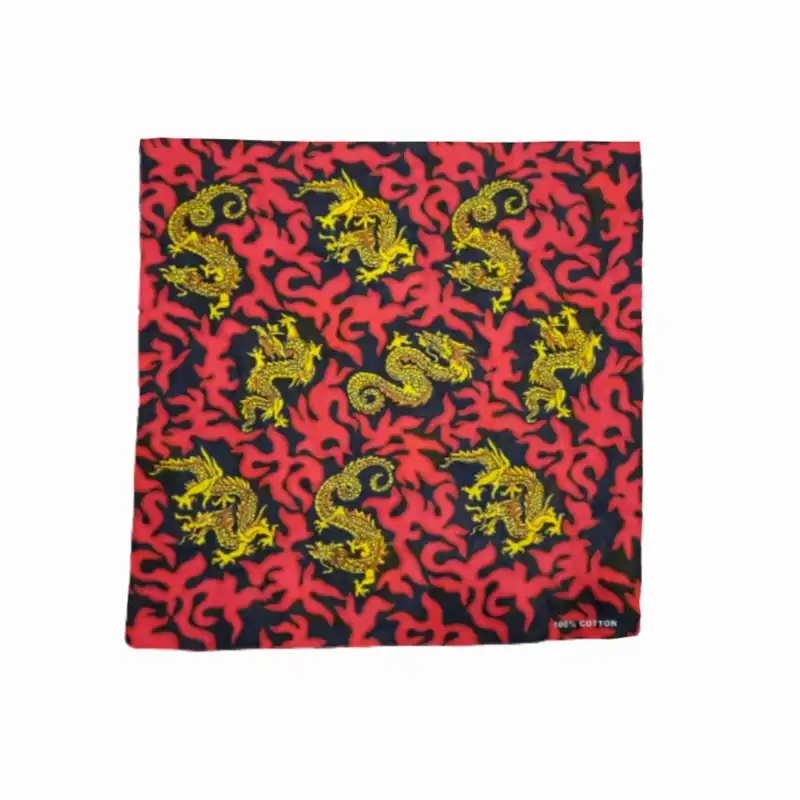 دستمال سر و گردن مدل اژدها