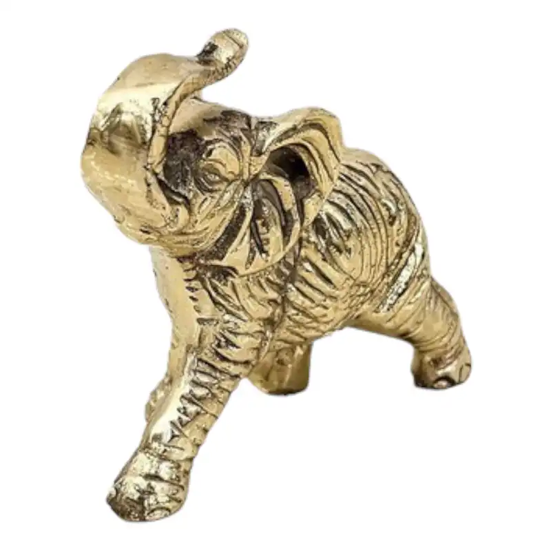 مجسمه برنجی مدل فیل بازیگوش کد H-2070