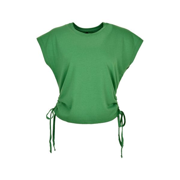 تی شرت آستین کوتاه زنانه بادی اسپینر مدل 3782 کد 1 رنگ سبز