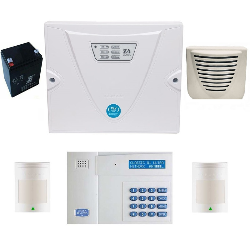 دزدگیر اماکن کلاسیک مدل Z4 Ultra + G1 Ultra Plus 107