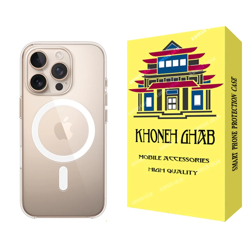 کاور خونه قاب مدل مگ سیف مناسب برای گوشی موبایل اپل iPhone 16 Pro Max