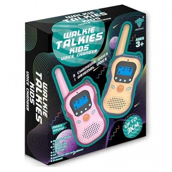 بیسیم اسباب بازی مدل Walkie Talkies کد R-88 مجموعه 2 عددی
