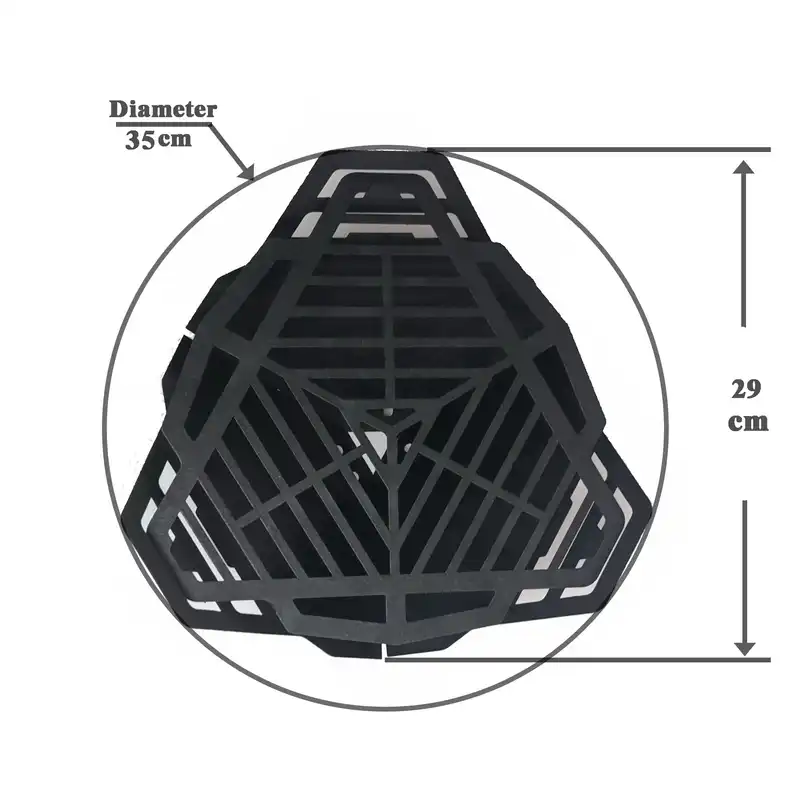 منقل ذغالی مدل PYRAMID-S2-T1