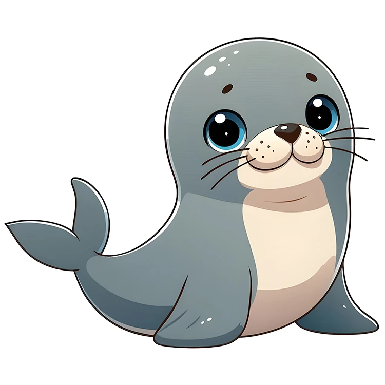 استیکر پارچه و لباس پاد آفرین مدل شیر دریایی کد DKST558