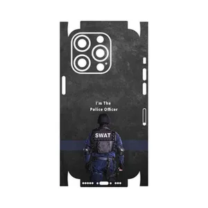 MAHOOT Police Officer-FullSkin Cover Sticker for Apple iPhone 14 Pro