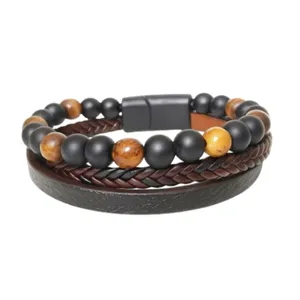 دستبند مردانه مدل فرمانروای شب کد 1199