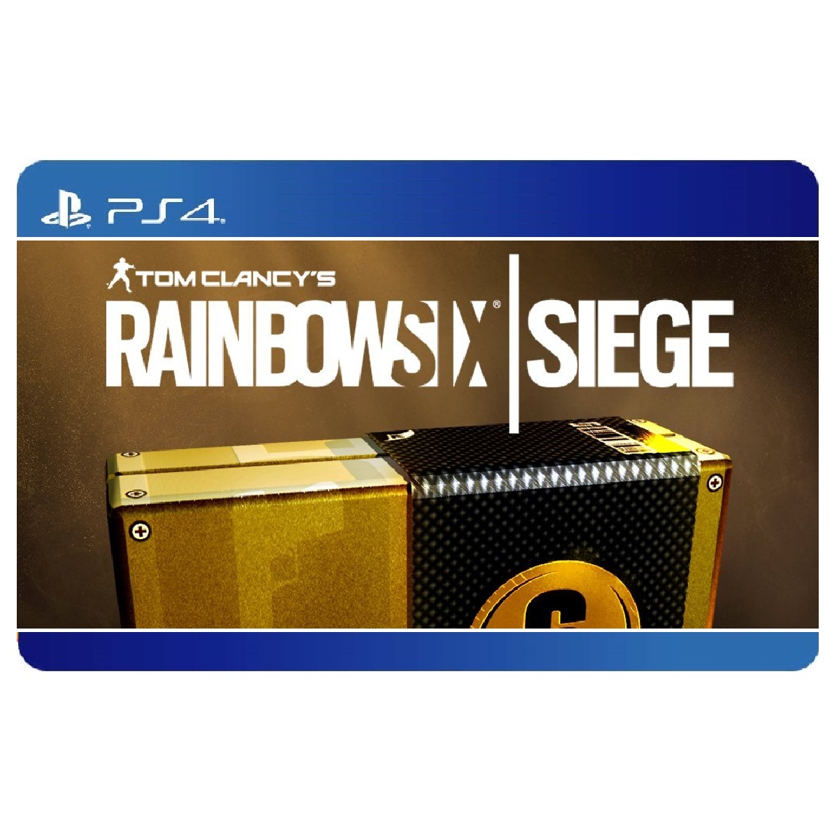 گیفت کارت 600 اعتباری مدل Rainbow Six 600 PS