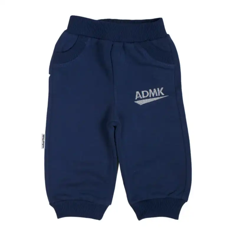 شلوار نوزادی آدمک  مدل 287200 رنگ آبی
