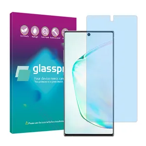 Glass Pro Resistant model Matte anti-blue screen protector suitable for Samsung Galaxy Note10 Plus mobile phone