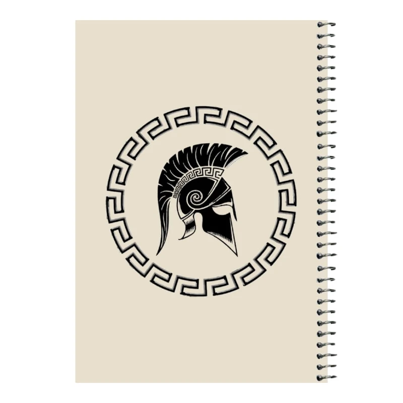 دفتر مشق 80 برگ اس جی مدل سرباز رومی   