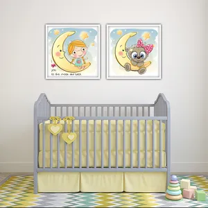 استیکر و تابلو کودک و نوزاد مدل N-112 مجموعه 2 عددی